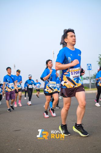 Race photo from ISOPlus Run 2024 Jakarta