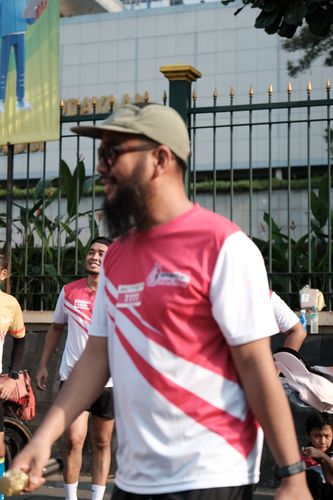 Race photo from Smartfren Run 2024 Vibes