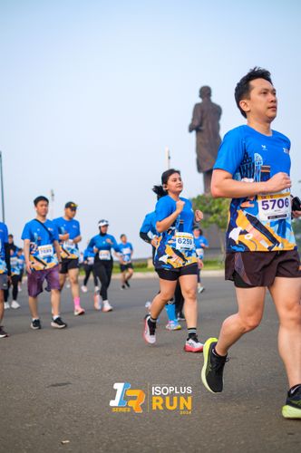 Race photo from ISOPlus Run 2024 Jakarta