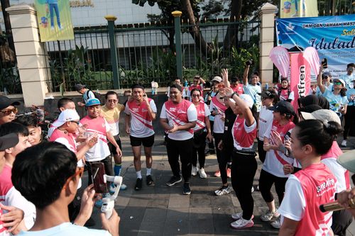 Race photo from Smartfren Run 2024 Vibes