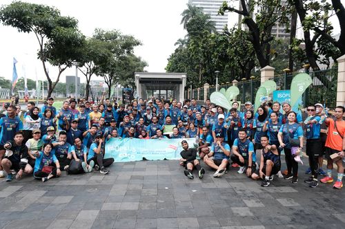 Race photo from Road to BAF Lions Run 2024