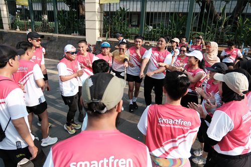 Race photo from Smartfren Run 2024 Vibes