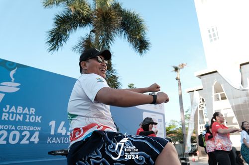 Race photo from Jabar Run 10K 2024