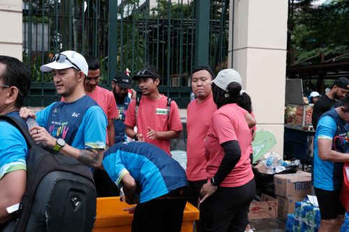Race photo from Road to BAF Lions Run 2024