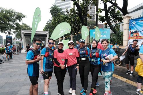 Race photo from Road to BAF Lions Run 2024