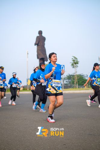 Race photo from ISOPlus Run 2024 Jakarta