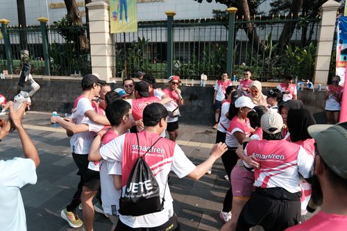 Race photo from Smartfren Run 2024 Vibes