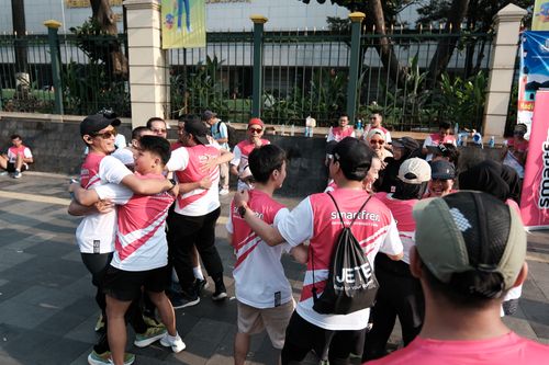 Race photo from Smartfren Run 2024 Vibes