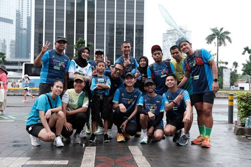 Race photo from Road to BAF Lions Run 2024