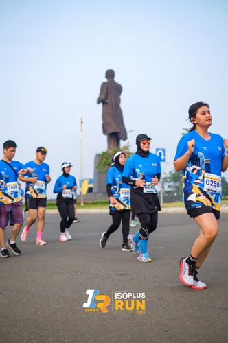 Race photo from ISOPlus Run 2024 Jakarta