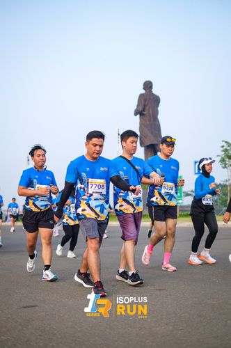 Race photo from ISOPlus Run 2024 Jakarta