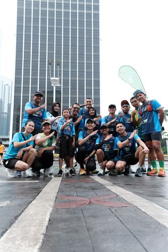 Race photo from Road to BAF Lions Run 2024