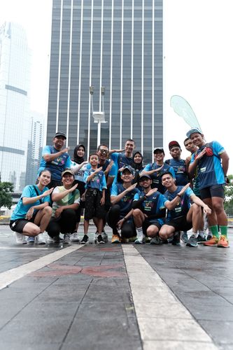 Race photo from Road to BAF Lions Run 2024