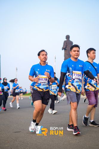 Race photo from ISOPlus Run 2024 Jakarta