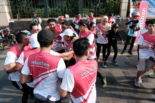Race photo from Smartfren Run 2024 Vibes