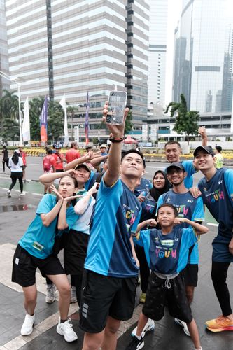 Race photo from Road to BAF Lions Run 2024