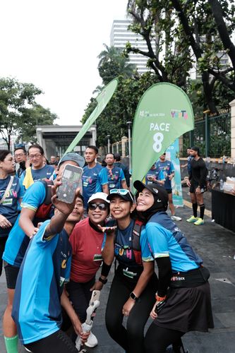 Race photo from Road to BAF Lions Run 2024