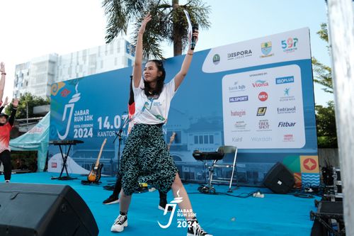 Race photo from Jabar Run 10K 2024