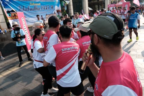 Race photo from Smartfren Run 2024 Vibes