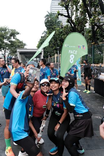 Race photo from Road to BAF Lions Run 2024