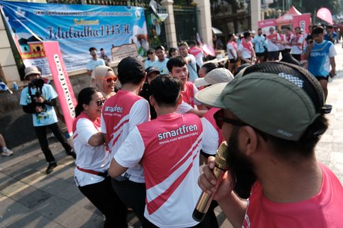 Race photo from Smartfren Run 2024 Vibes