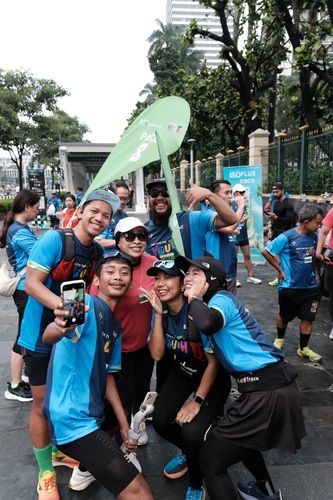 Race photo from Road to BAF Lions Run 2024