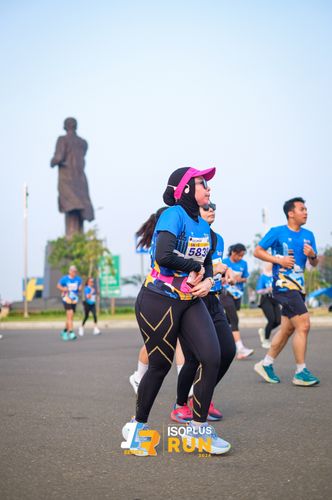 Race photo from ISOPlus Run 2024 Jakarta