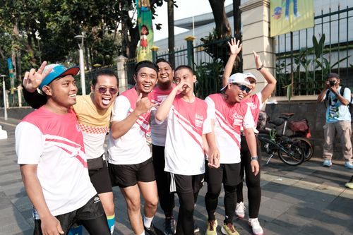 Race photo from Smartfren Run 2024 Vibes