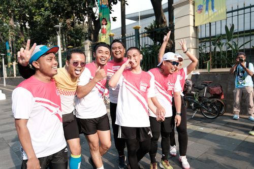 Race photo from Smartfren Run 2024 Vibes