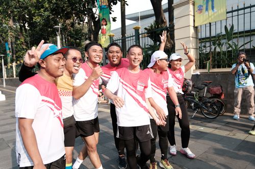 Race photo from Smartfren Run 2024 Vibes