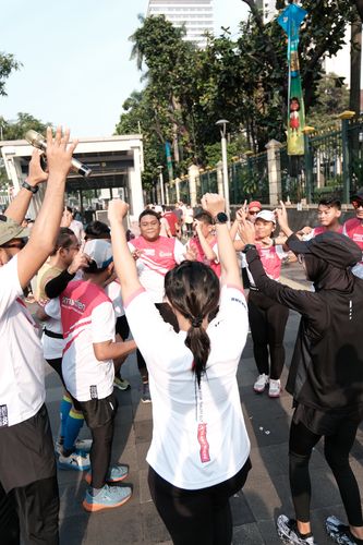 Race photo from Smartfren Run 2024 Vibes