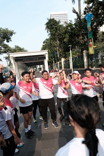 Race photo from Smartfren Run 2024 Vibes
