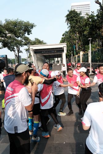Race photo from Smartfren Run 2024 Vibes