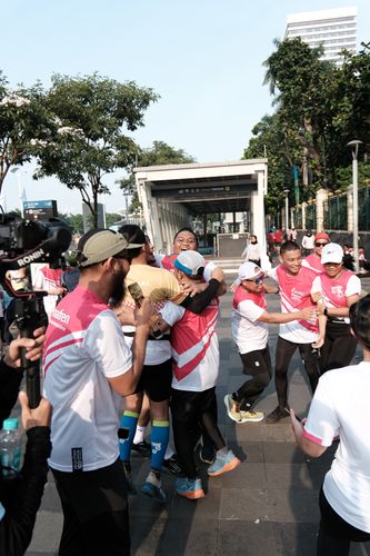 Race photo from Smartfren Run 2024 Vibes
