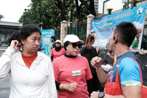 Race photo from Road to BAF Lions Run 2024