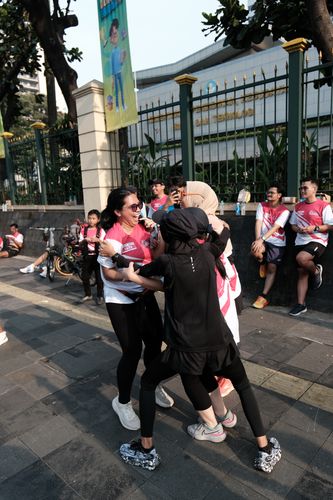 Race photo from Smartfren Run 2024 Vibes