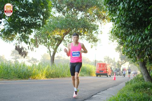Race photo from Kediri Half Marathon 2024