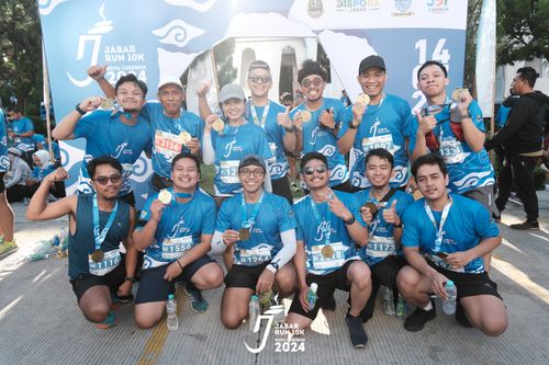 Race photo from Jabar Run 10K 2024