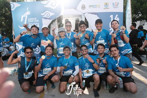 Race photo from Jabar Run 10K 2024