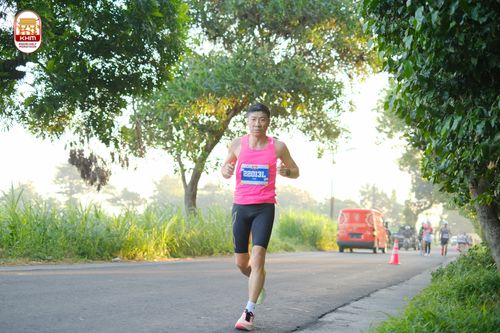 Race photo from Kediri Half Marathon 2024