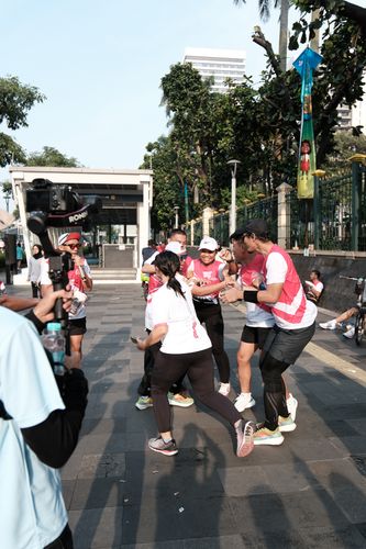 Race photo from Smartfren Run 2024 Vibes