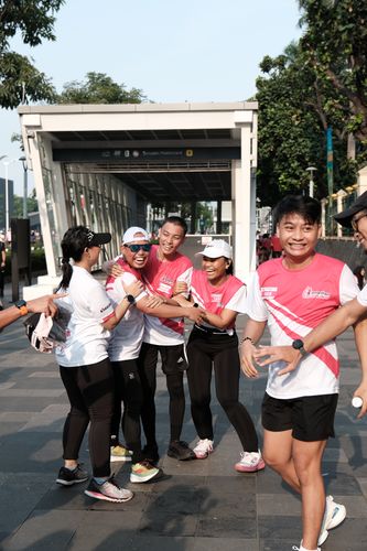 Race photo from Smartfren Run 2024 Vibes