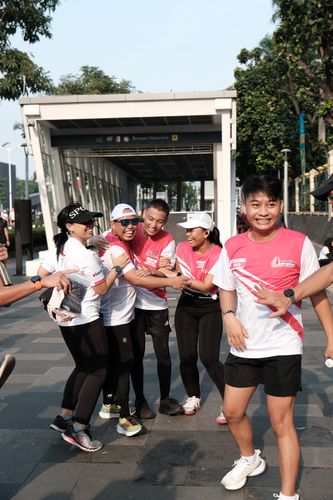 Race photo from Smartfren Run 2024 Vibes