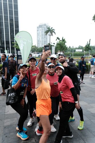 Race photo from Road to BAF Lions Run 2024