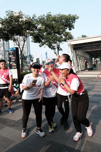 Race photo from Smartfren Run 2024 Vibes