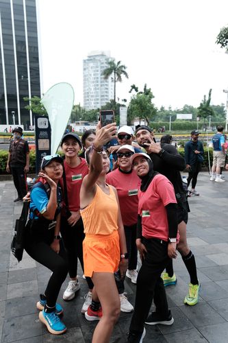 Race photo from Road to BAF Lions Run 2024