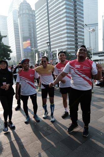Race photo from Smartfren Run 2024 Vibes