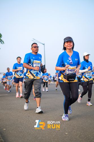 Race photo from ISOPlus Run 2024 Jakarta