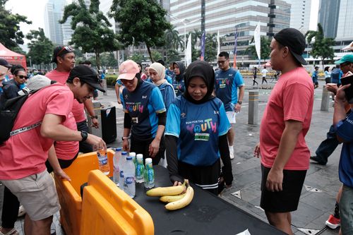 Race photo from Road to BAF Lions Run 2024