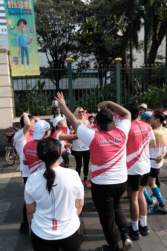 Race photo from Smartfren Run 2024 Vibes